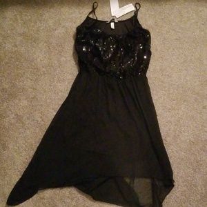 NWT Black Sequins Dress